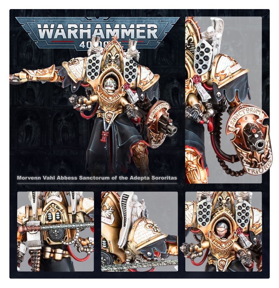 MORVENN VAHL. ABBESS SANCTORUM OF THE ADEPTA SORORITAS