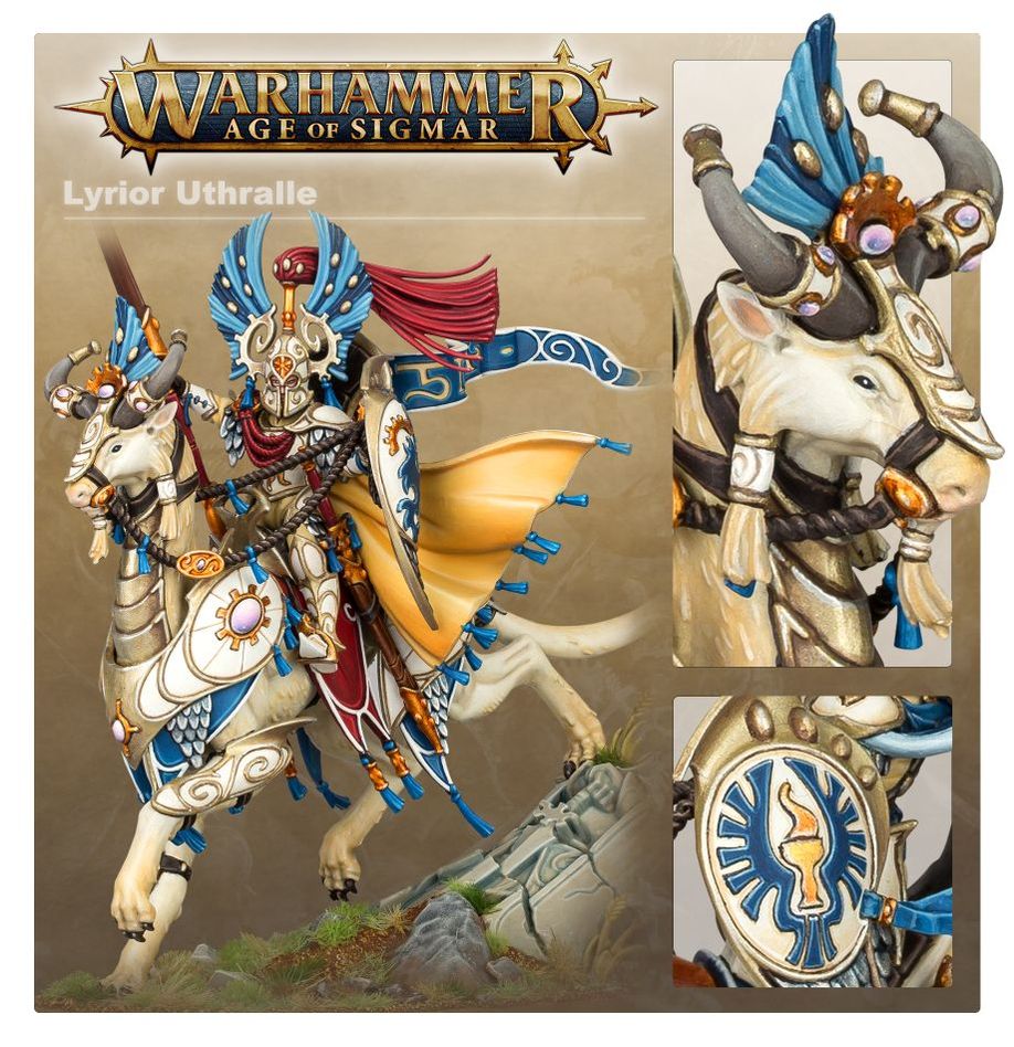 LYRIOR UTHRALLE. WARDEN OF YMETRICA