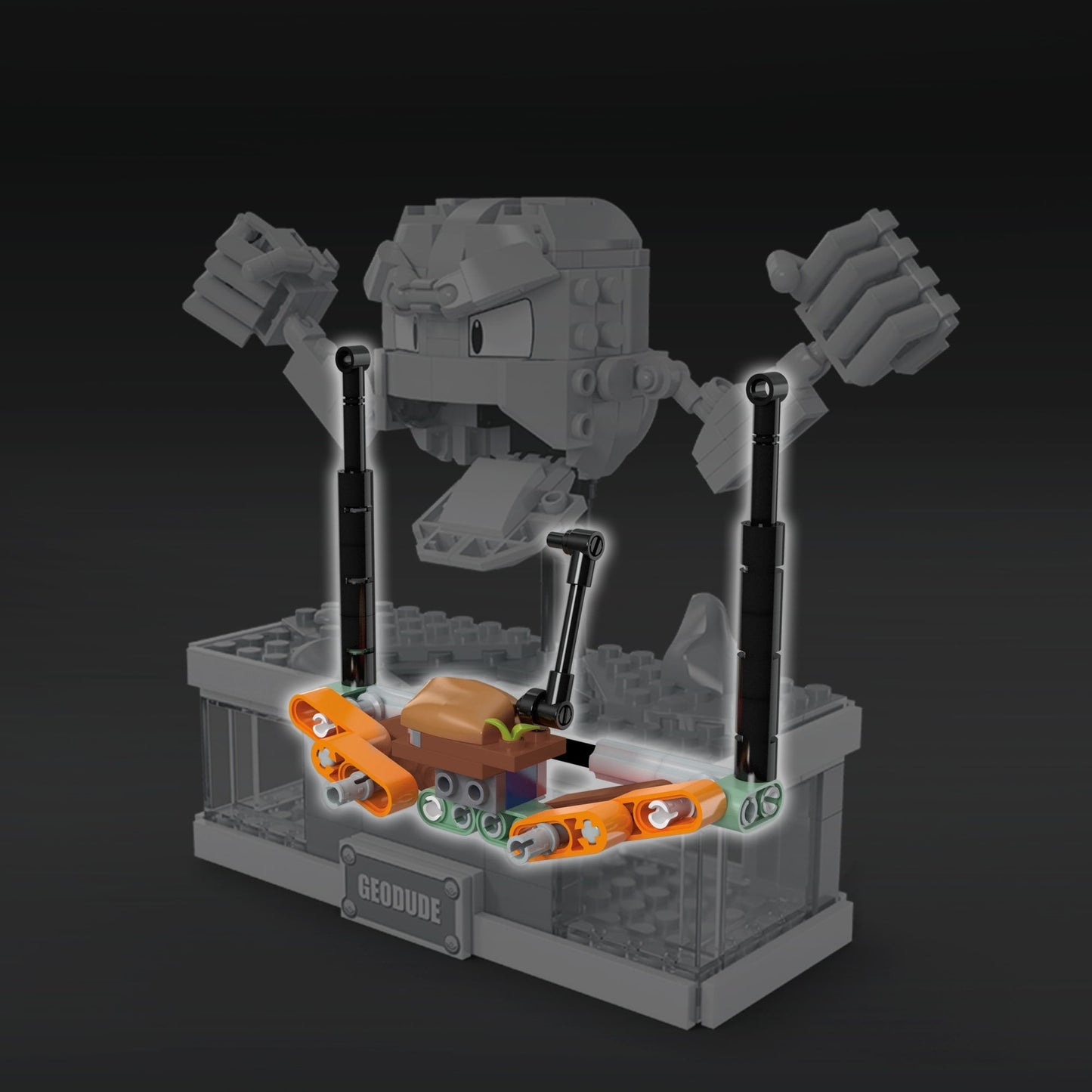 MEGA Pokémon Mini Motion Geodude Building Set
