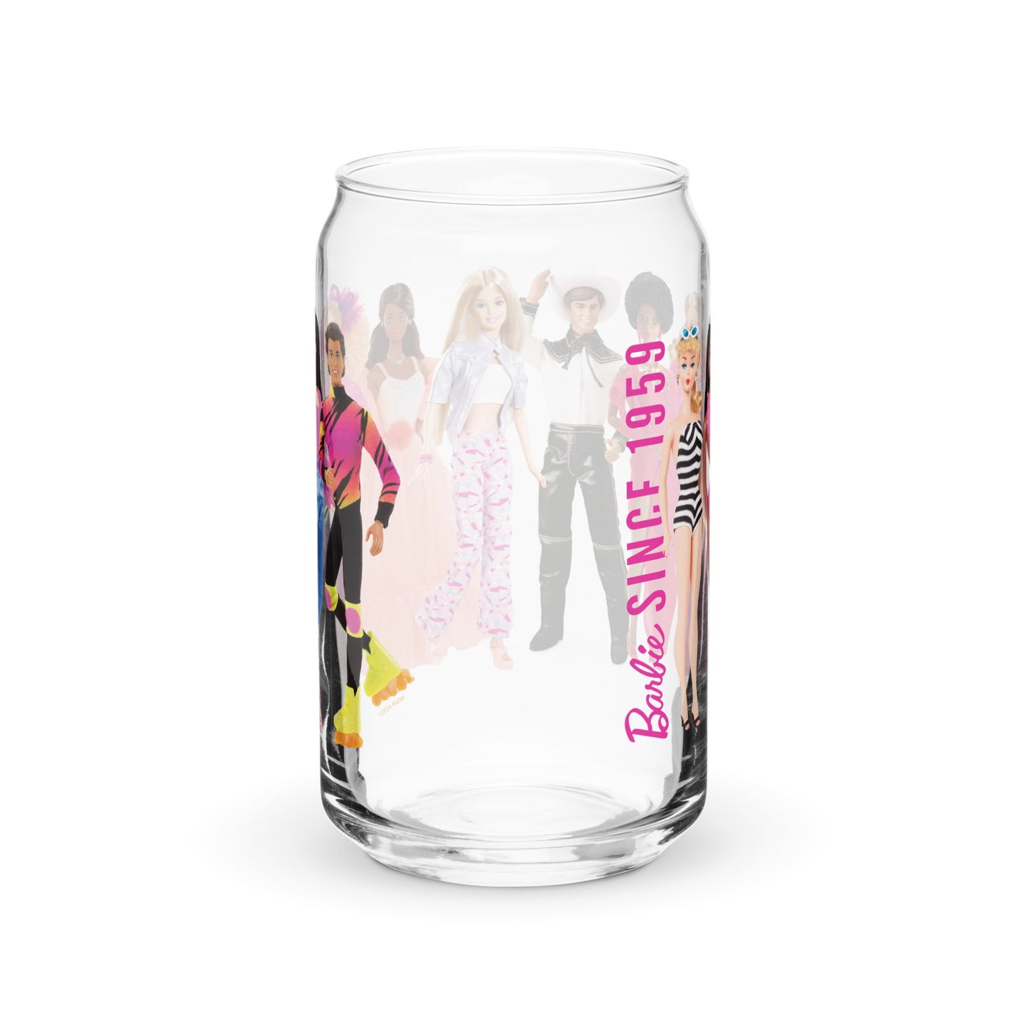Barbie Inspiring Since 1959 Glass
