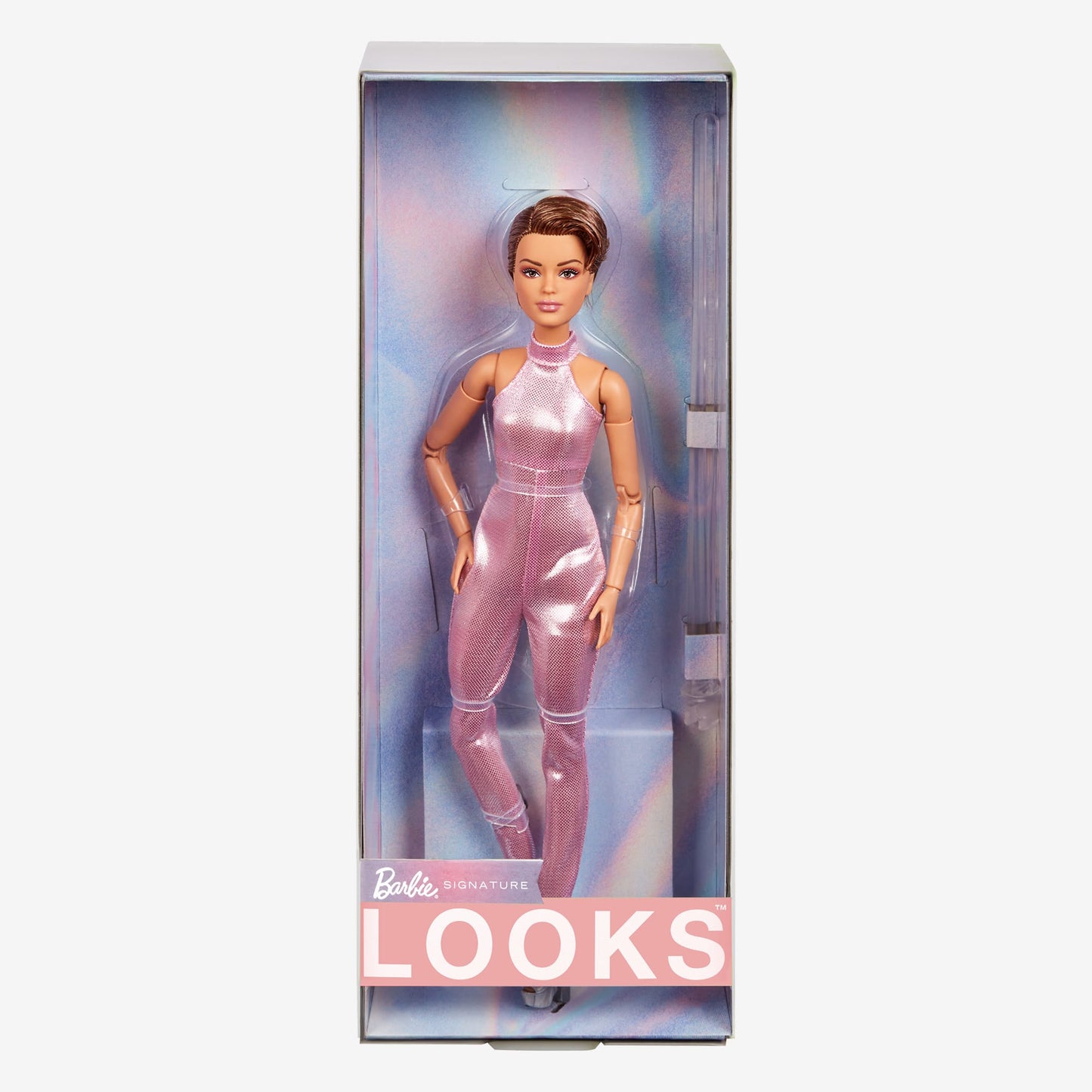 Barbie Looks Doll #22 (Petite. Short Auburn Hair)