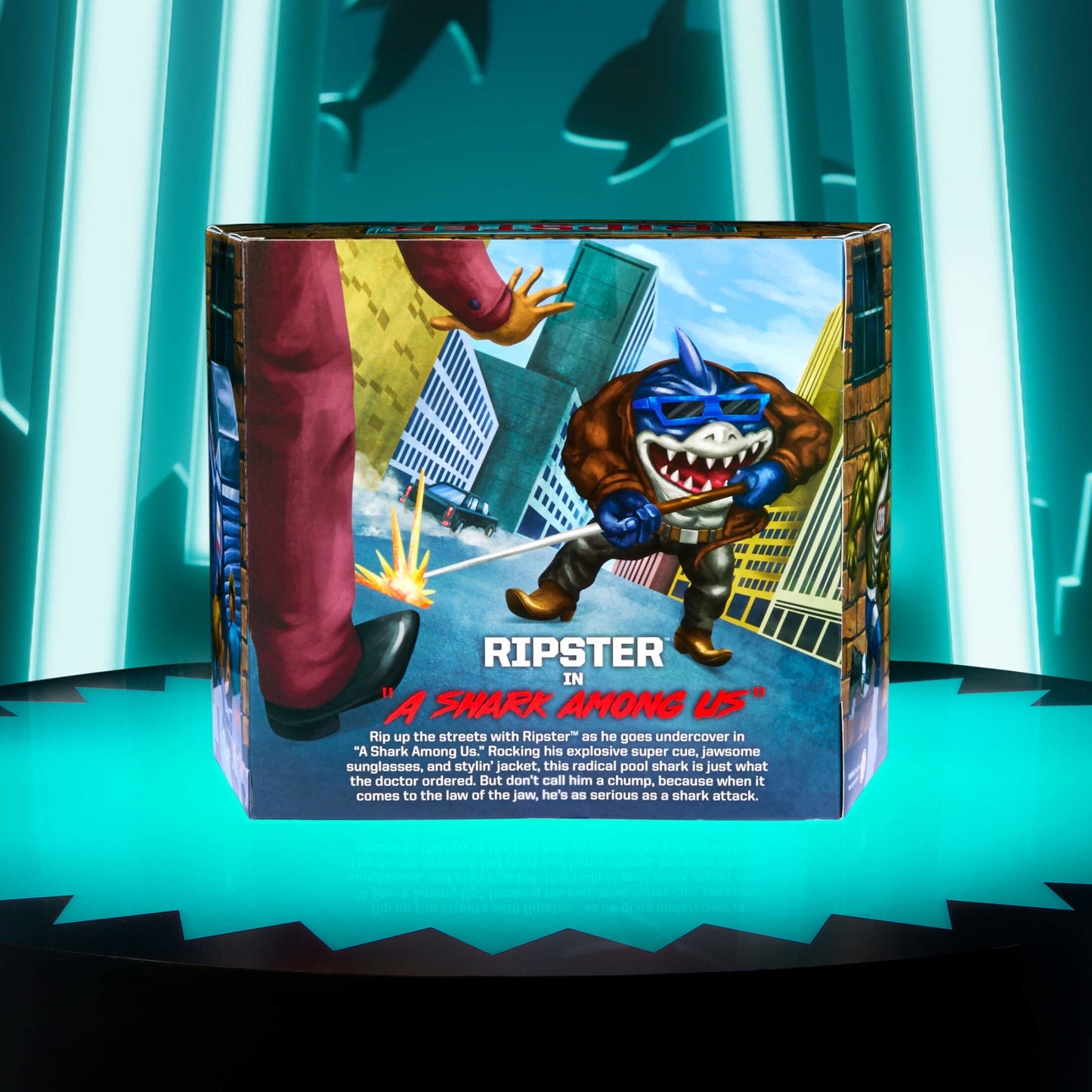 Street Sharks Ripster A Shark Among Us Figure