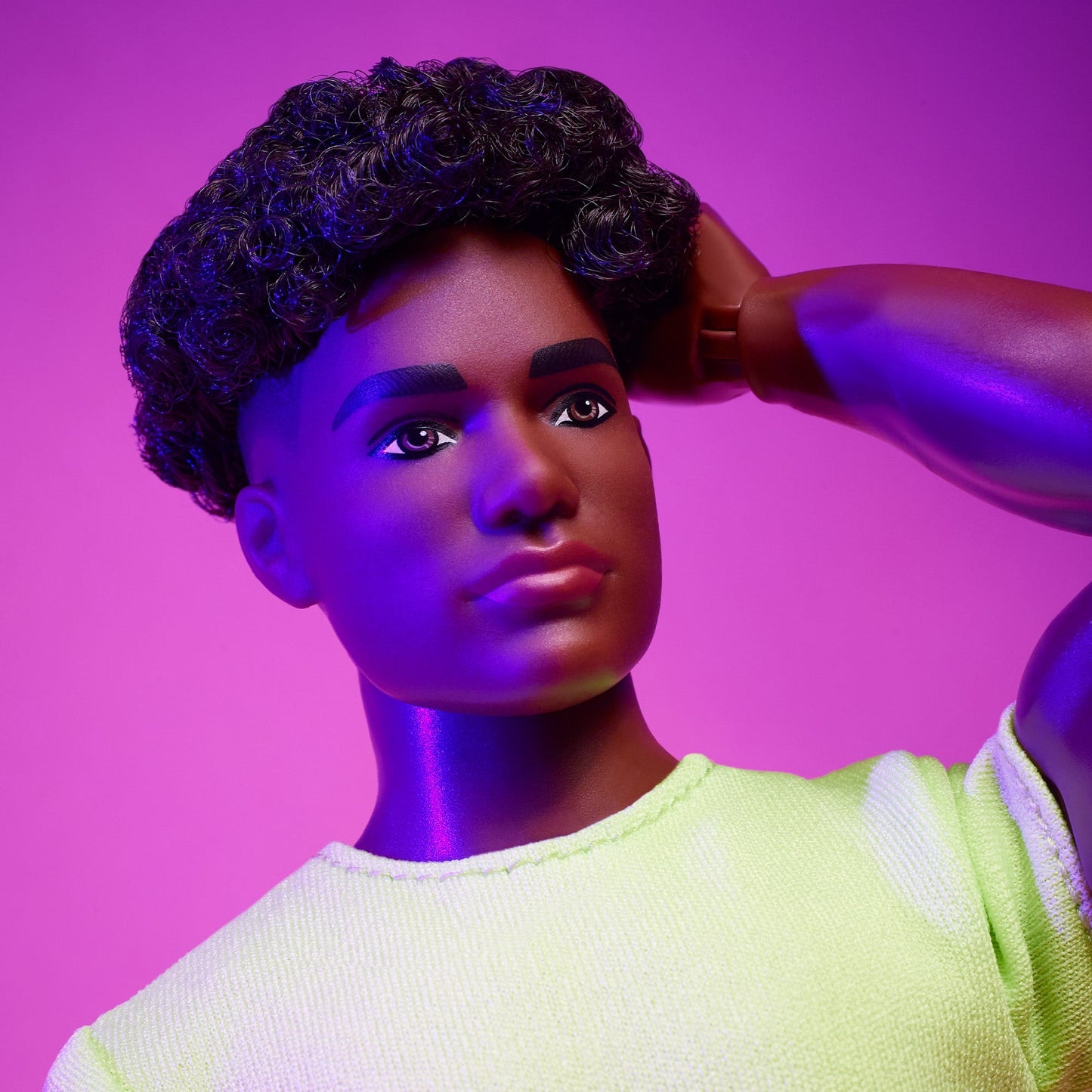 Barbie Looks Doll #25 (Buff Body Ken. Short Black Hair)