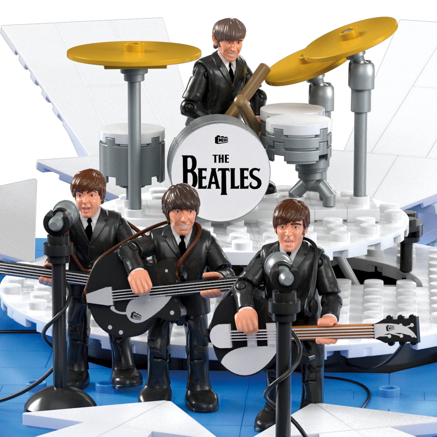 MEGA Showcase The Beatles 'Ladies and Gentlemen. The Beatles!' Building Toy Kit