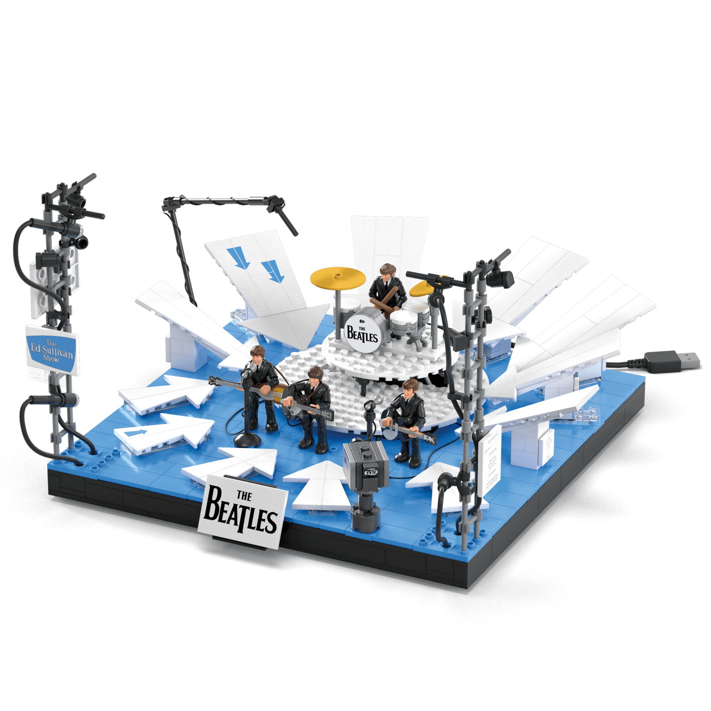 MEGA Showcase The Beatles 'Ladies and Gentlemen. The Beatles!' Building Toy Kit