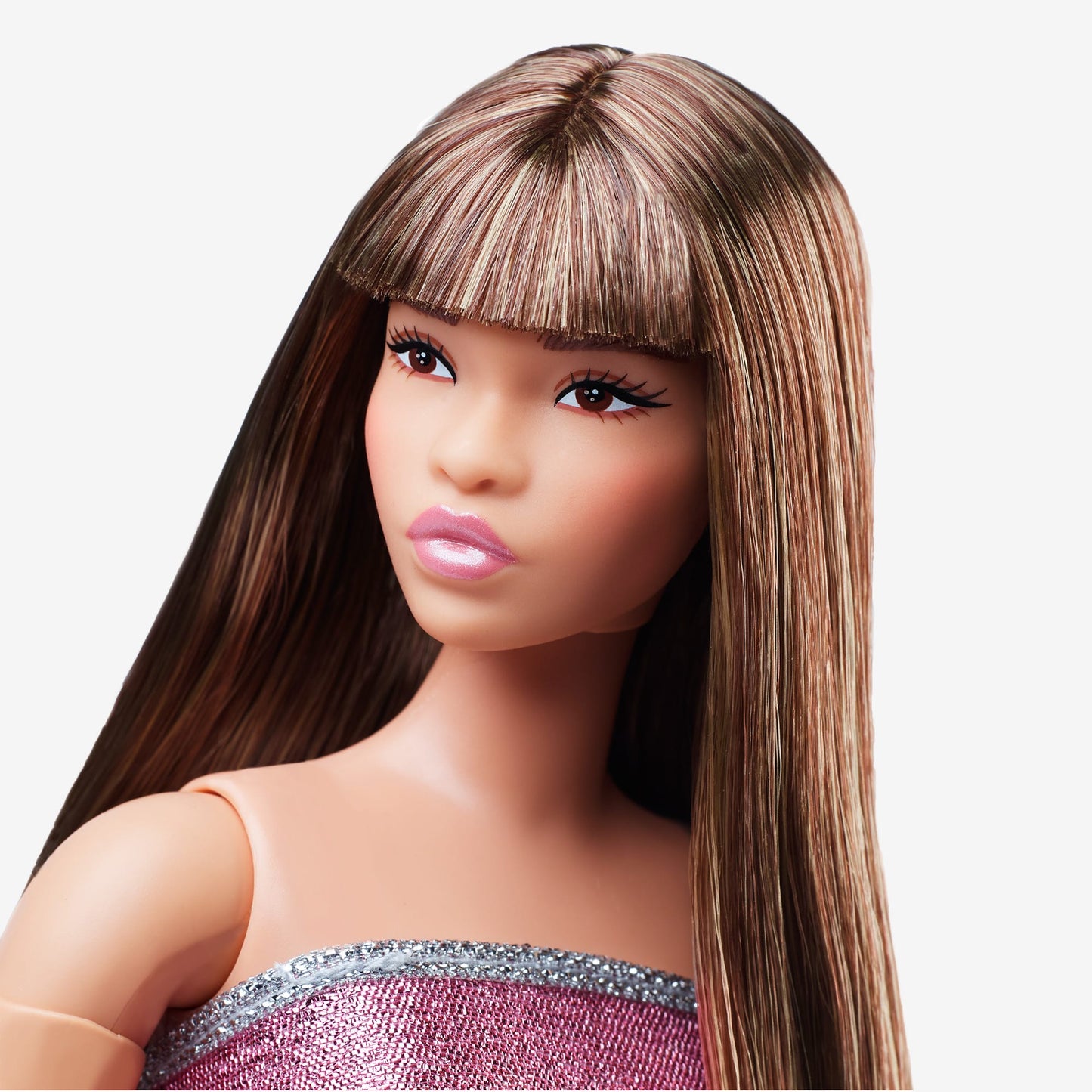 Barbie Looks Doll #24 (Curvy. Long Brown Hair)