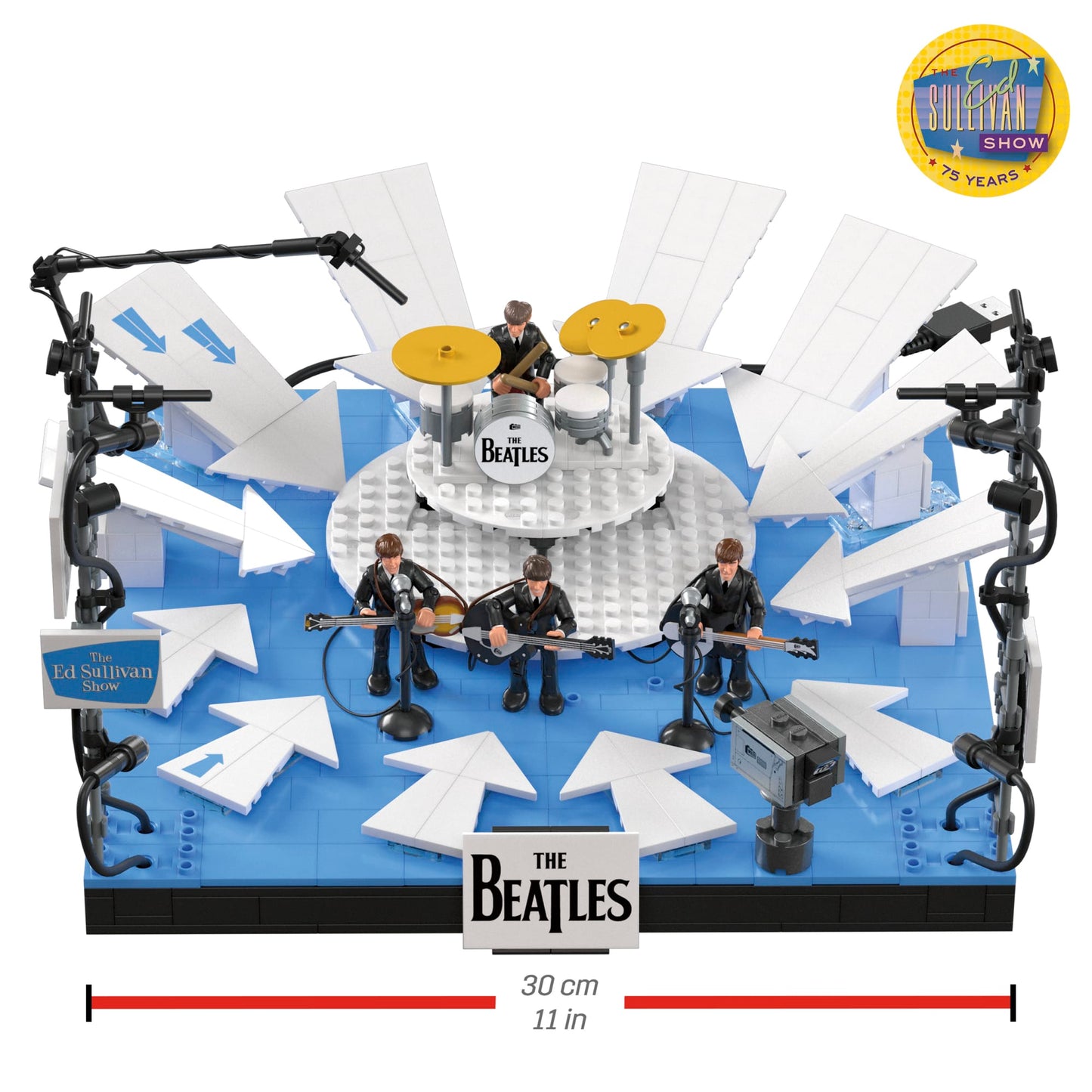 MEGA Showcase The Beatles 'Ladies and Gentlemen. The Beatles!' Building Toy Kit