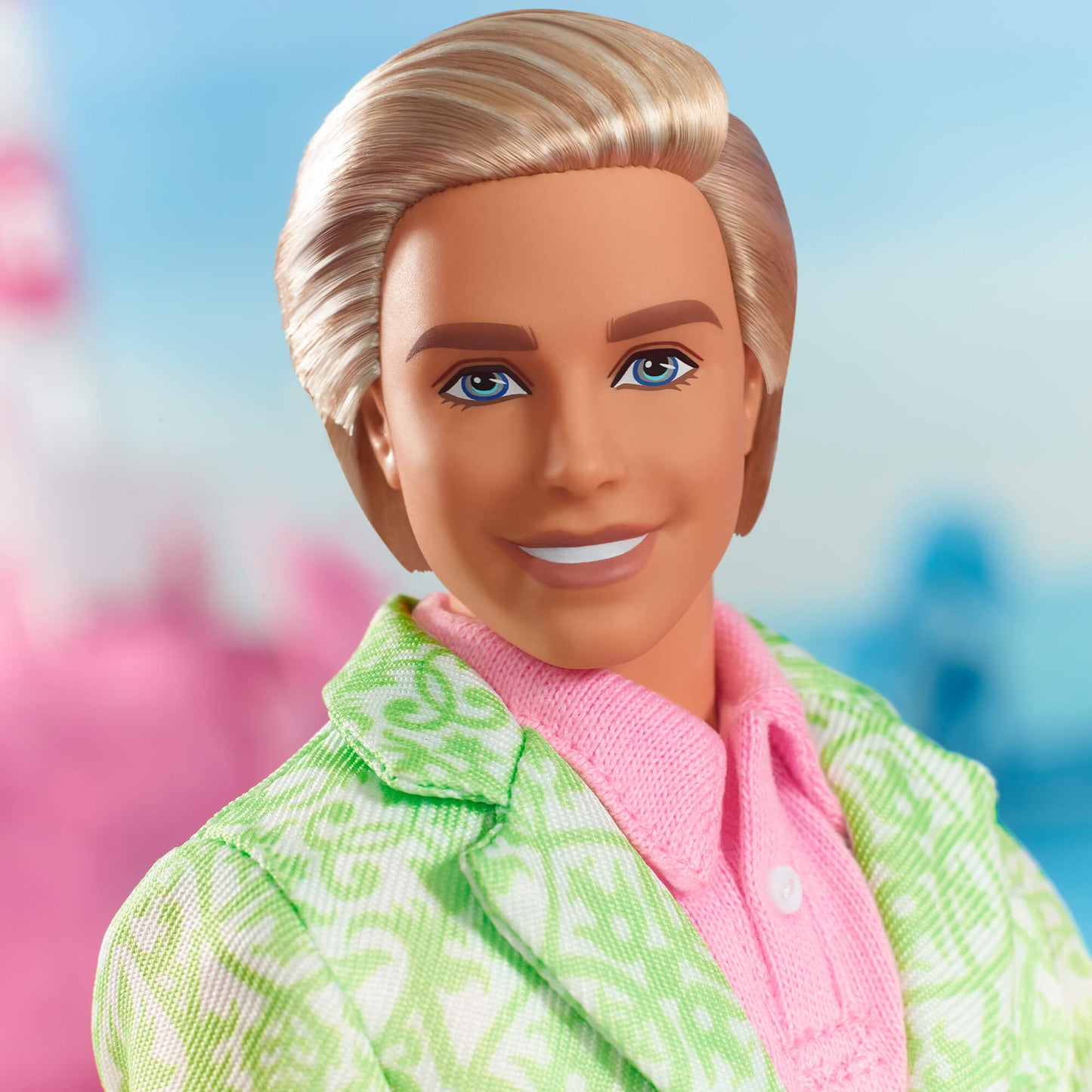 Sugar's Daddy Ken Doll in Pastel Suit With Dog – Barbie The Movie