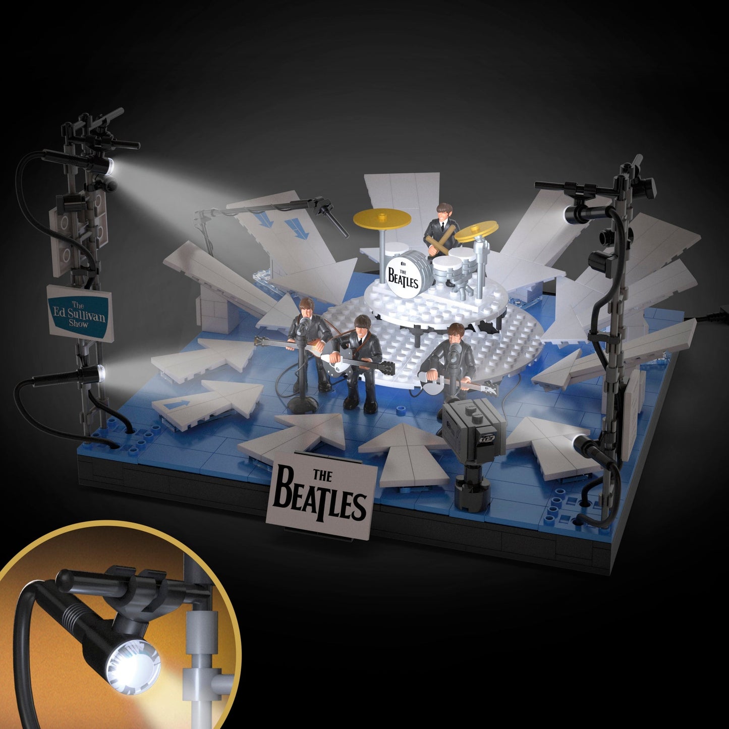 MEGA Showcase The Beatles 'Ladies and Gentlemen. The Beatles!' Building Toy Kit