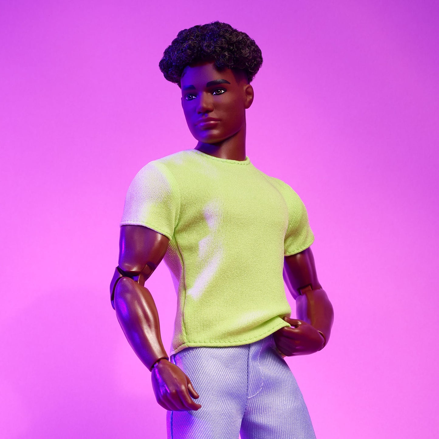 Barbie Looks Doll #25 (Buff Body Ken. Short Black Hair)