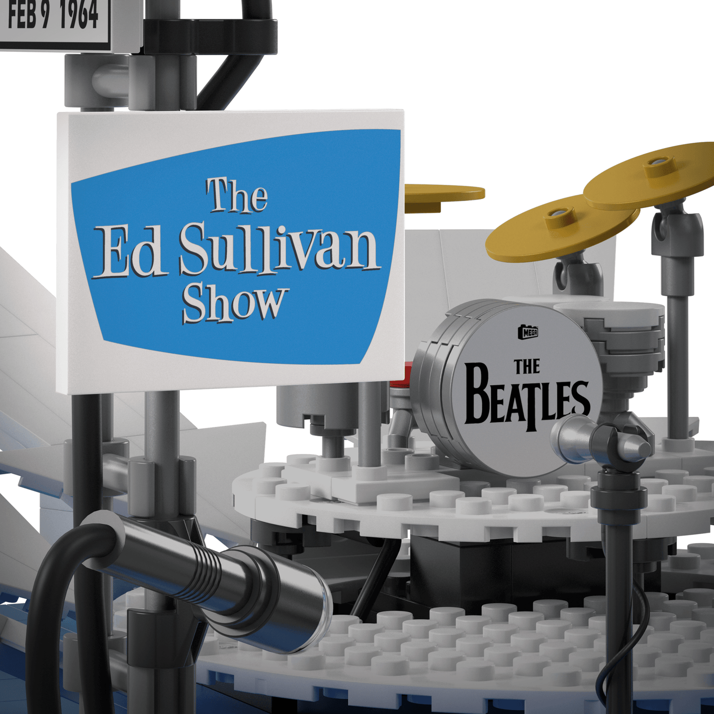 MEGA Showcase The Beatles 'Ladies and Gentlemen. The Beatles!' Building Toy Kit