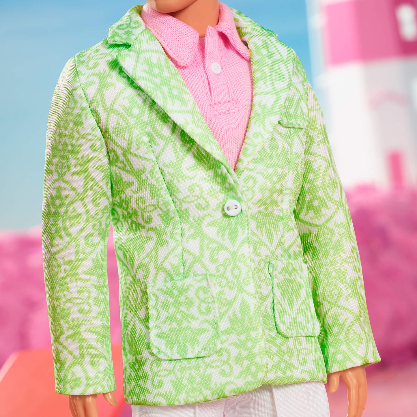 Sugar's Daddy Ken Doll in Pastel Suit With Dog – Barbie The Movie