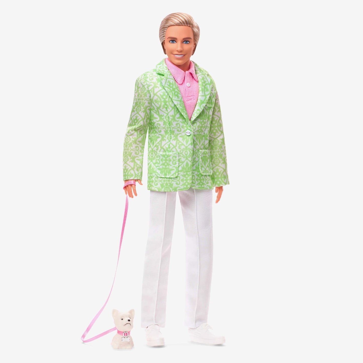 Sugar's Daddy Ken Doll in Pastel Suit With Dog – Barbie The Movie